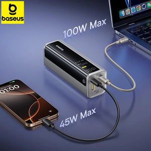BASEUS EnerGeek GR12 Portable Power Bank with Smart Digital Display
