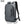 Light gray compact waterproof backpack with front pocket, side strap, and USB port panel