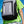 Light gray and black waterproof travel backpack with front zip and top handle