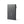 Silver aluminum pop-up RFID card holder with flip-out latch, slim front view