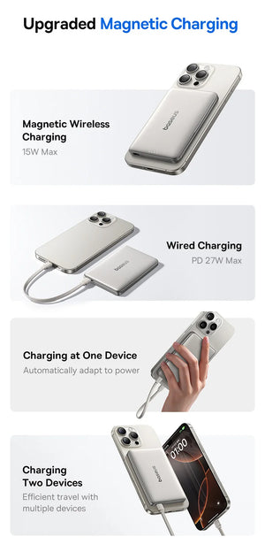 BASEUS PicoGo Ultra Slim Magnetic Power Bank
