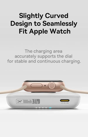 BASEUS EnerFill FT11 2in1 Magnetic Power Bank for iPhone and Apple Watch