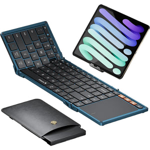 PROTOARC XK01 Foldable Rechargeable Wireless Keyboard with Touchpad