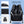Black backpack with mesh padded back panel, reinforced top handle, and side straps.