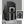 Black commuter backpack with luggage strap pocket and trolley handle insert