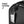 Black backpack front keyring attachment with metal clip and small key holder