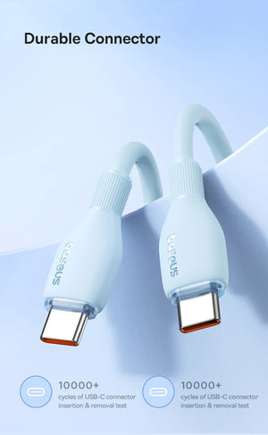 BASEUS Pudding Series 100W USB-C to USB-C Fast Charging Cable