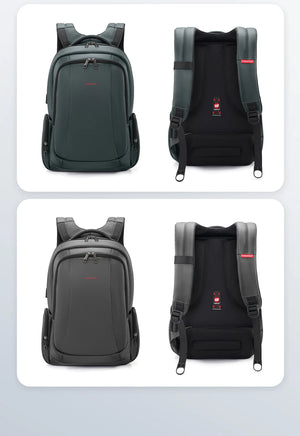 TIGERNU B3143 Large Capacity Waterproof Travel Backpack with USB Charging Port