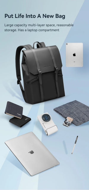 MARK RYDEN MR1622 Compact Lightweight Waterproof Laptop Backpack