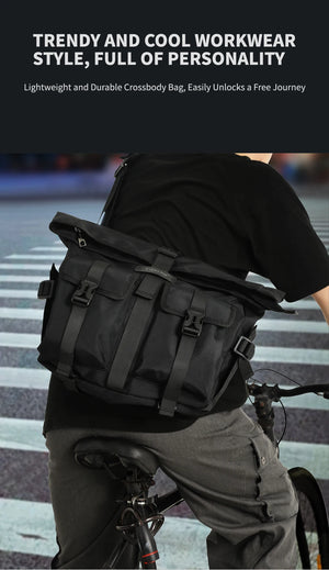TIGERNU S81010 Large Capacity Waterproof Messenger Bag