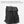 Black speckled compact backpack with water-repellent fabric and zip closure