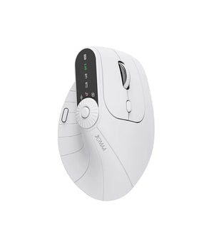 JOMAA Multi-Device Rechargeable Vertical Bluetooth Wireless Mouse