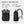 Black large-capacity travel backpack with top flap, front pocket, side carry handle, and straps.