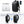 Black travel backpack with 17.3-inch computer compartment and expandable side panel