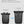 Black expandable roll-top backpack shown expanded from 20L to 25L