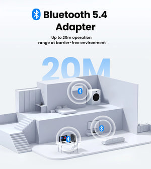 UGREEN CM748 Bluetooth Adapter and USB Dongle