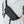 Black waterproof crossbody sling bag with zip and adjustable shoulder strap