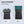 Expandable roll-top backpack shown in grey and dark with teal top section