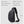 Crossbody sling bag in black/gray with dimensions shown, adjustable shoulder strap.