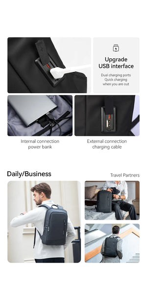 MARK RYDEN MR2492 Ultra Slim Lightweight Waterproof Compact Backpack