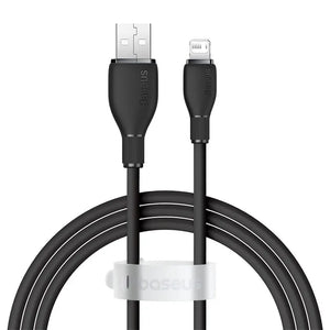 BASEUS Pudding Series 2.4A USB-A to Lightning Fast Charging Cable