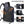 Navy waterproof backpack with breathable back panel and adjustable shoulder straps