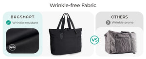 BAGSMART Multifunctional Waterproof Foldable Laptop and Tote Bag