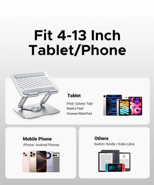 UGREEN Rotatable Aluminium Notebook and Laptop Stand