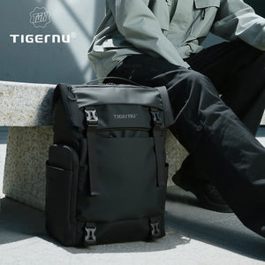 TIGERNU B91025 Expandable Large Capacity Waterproof Travel Backpack