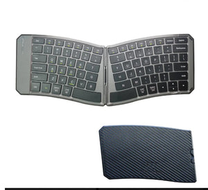 JOMAA Compact Foldable Rechargeable Bluetooth Wireless Keyboard
