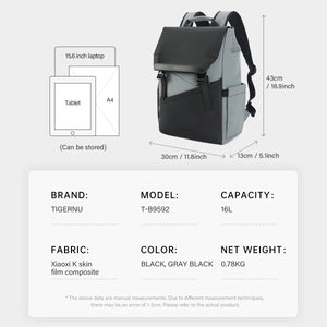 TIGERNU B9592 Lightweight Waterproof Compact Backpack