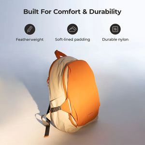 BAGSMART Large Capacity Waterproof Travel Backpack with Toiletry Bag