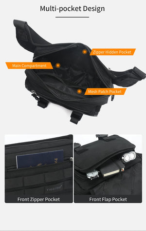 TIGERNU S8906 Lightweight Waterproof Cross Body and Messenger Bag