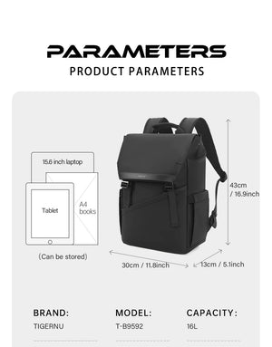 TIGERNU B9592 Lightweight Waterproof Compact Backpack