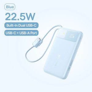 BASEUS EnerFill FC11 Digital Display Power Bank with Built-In Cable