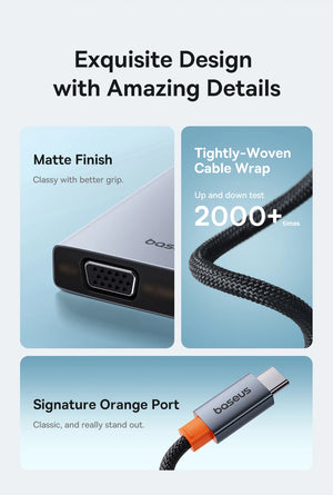 BASEUS PortalJoy Series 13in1 USB-C Multiport Adapter and USB Hub