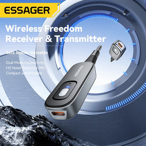 ESSAGER BT10 2in1 Aux Wireless Bluetooth Adapter