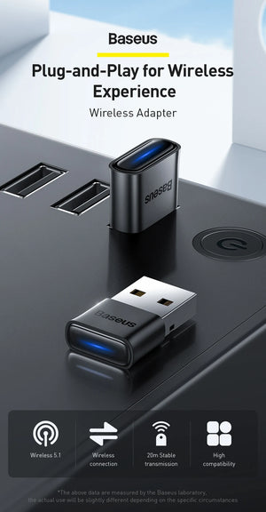 BASEUS BA04 Bluetooth Adapter and USB Dongle