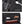 Black backpack with USB port opening, zipper details, and open front organizer pocket