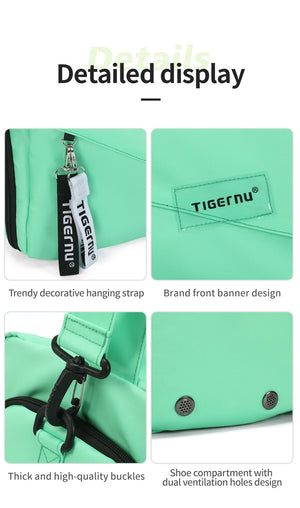 TIGERNU S8890 Large Capacity Waterproof Duffle and Sports Bag