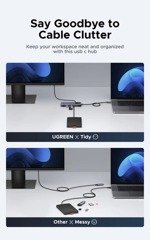 UGREEN Uno 8in1 USB-C Multiport Adapter and USB Hub