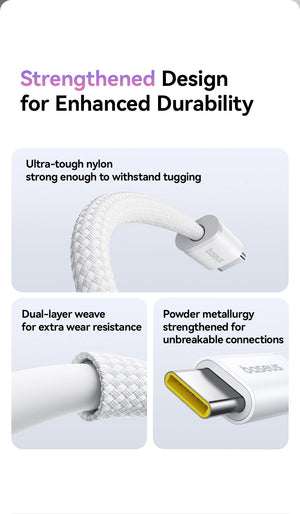 BASEUS Dynamic 4 Series 100W USB-C to USB-C Fast Charging Cable