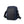 Blue compact messenger bag with front zip panel and adjustable shoulder strap