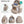 BAGSMART Compact Lightweight Waterproof Mini Travel Backpack