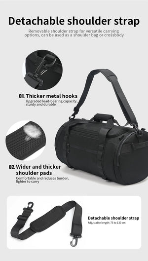 TIGERNU N1051 Large Capacity Waterproof Duffle and Sports Bag