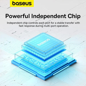 BASEUS UltraJoy Series 4in1 USB-A Multiport Adapter and USB Hub