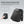 Black compact waterproof crossbody bag with wipe-clean shell
