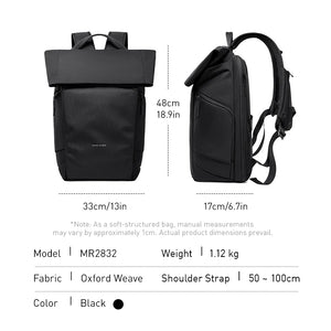 MARK RYDEN MR2832 Expandable Large Capacity Waterproof Travel Backpack