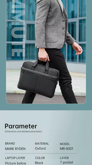 MARK RYDEN MR8001 Protective Waterproof Laptop Bag