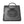 Black tablet keyboard folio case with circular kickstand ring and top camera cutout
